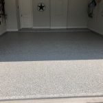 Epoxy Flake Concrete Garage Flooring