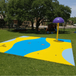 Rubber playground Dallas Texas