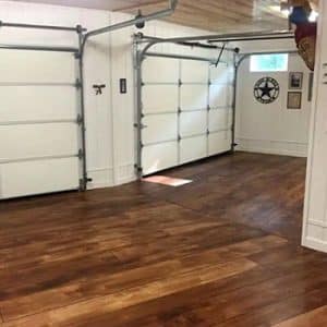 Concrete wood garage floor dallas