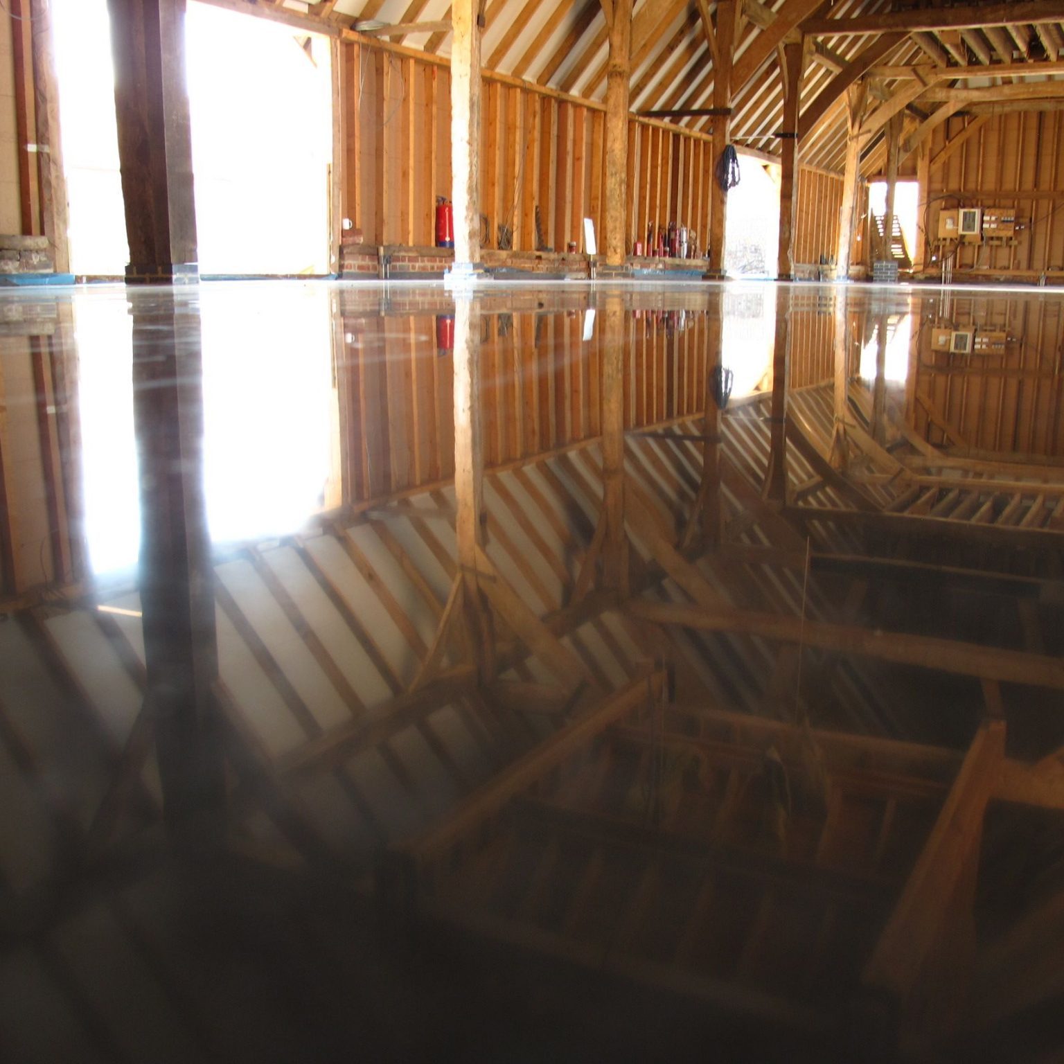 Polished concrete